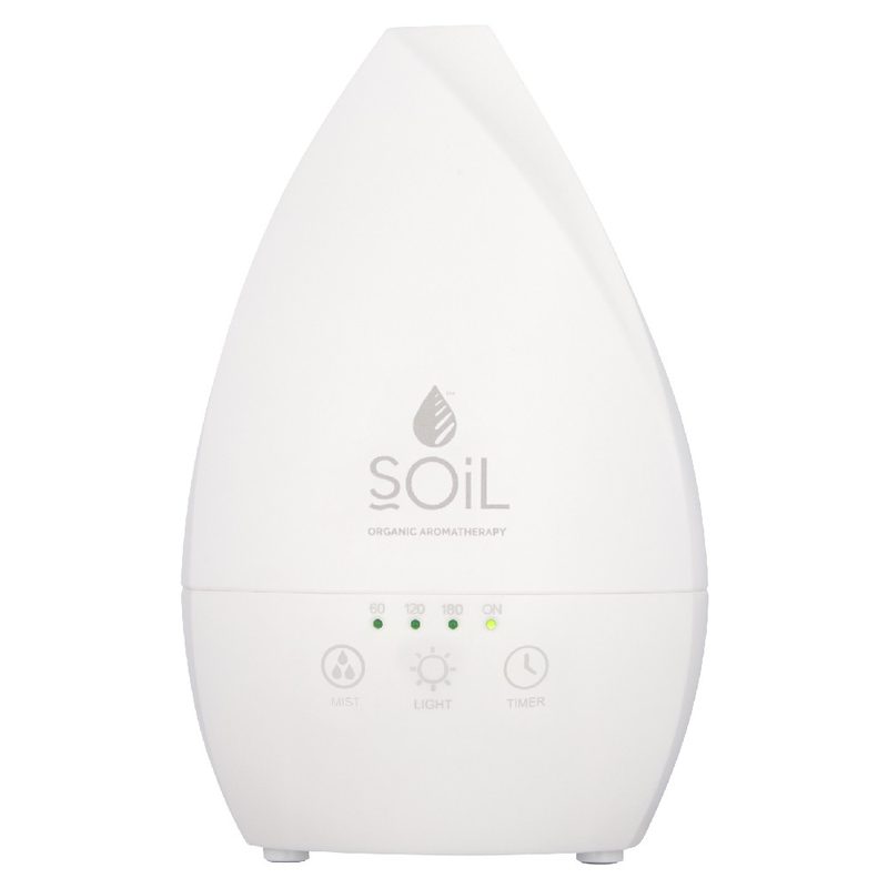 Soil Difuzor Ultrasonic si Umidificator cu Lampa Multicolora Led