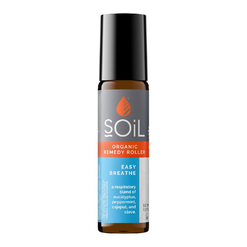 Soil Roll-On Easy Breathe cu Uleiuri Esentiale 10ml