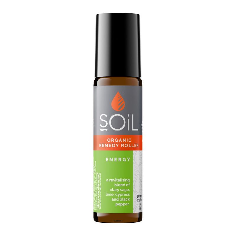 Soil Roll-On Energy cu Uleiuri Esentiale 10ml