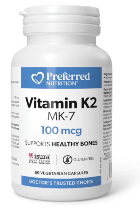 Vitamina K2 100mcg x 60cps Preferred Nutrition