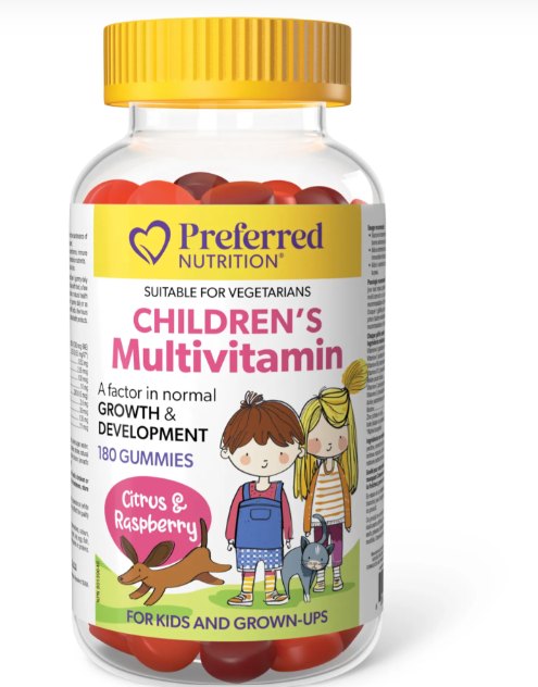 Multivitamin Children Gummy x 180cps Preferred Nutrition