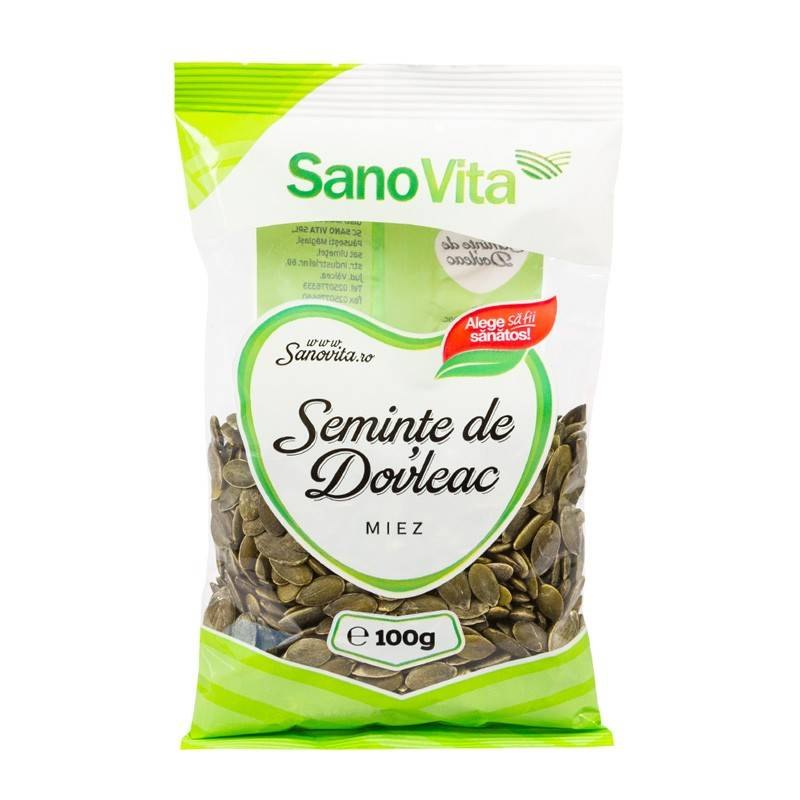 Sanovita Seminte de Dovleac 100g