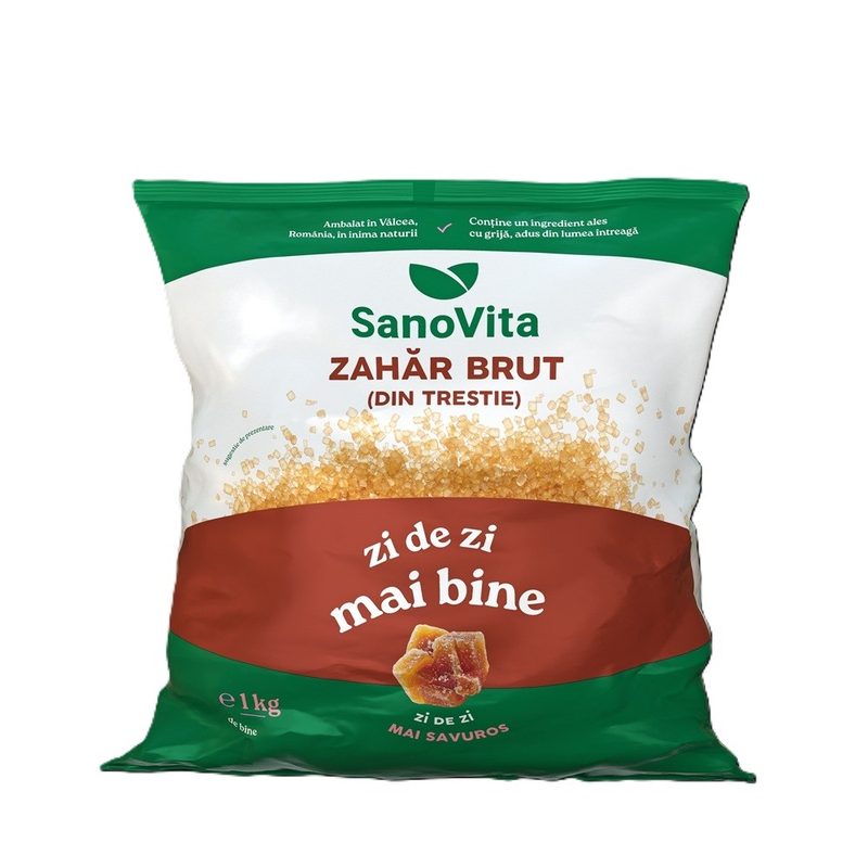 Sanovita Zahar Brut din Trestie de Zaharg 1kg