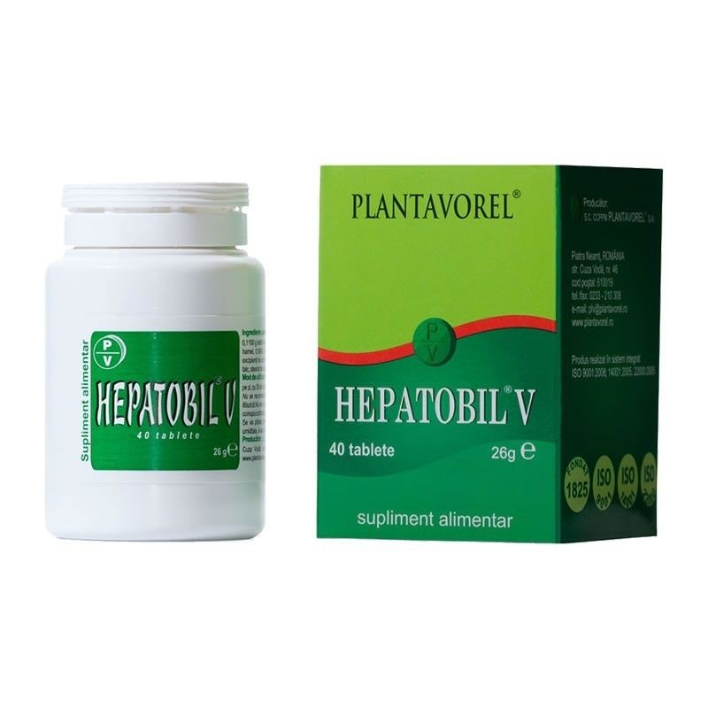 Hepatobil x 40cpr Plantavorel