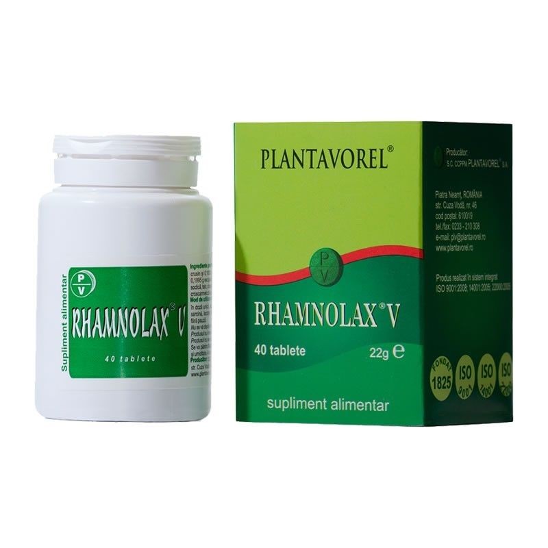Rhamnolax V x 40cpr Plantavorel