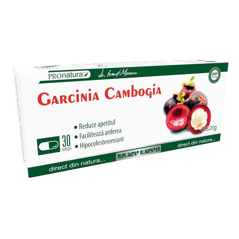Garcinia Cambogia x 30cps Pro Natura