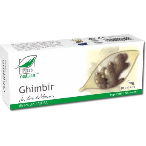 Ghimbir x 30cps Pro Natura
