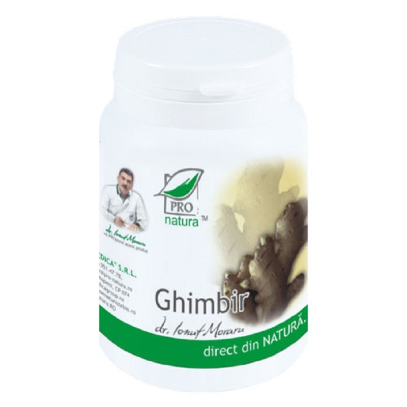 Ghimbir x 60cps Pro Natura