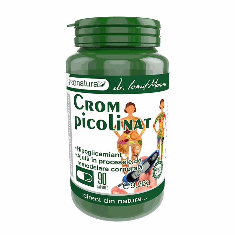 Crom Picolinat x 90cps Pro Natura