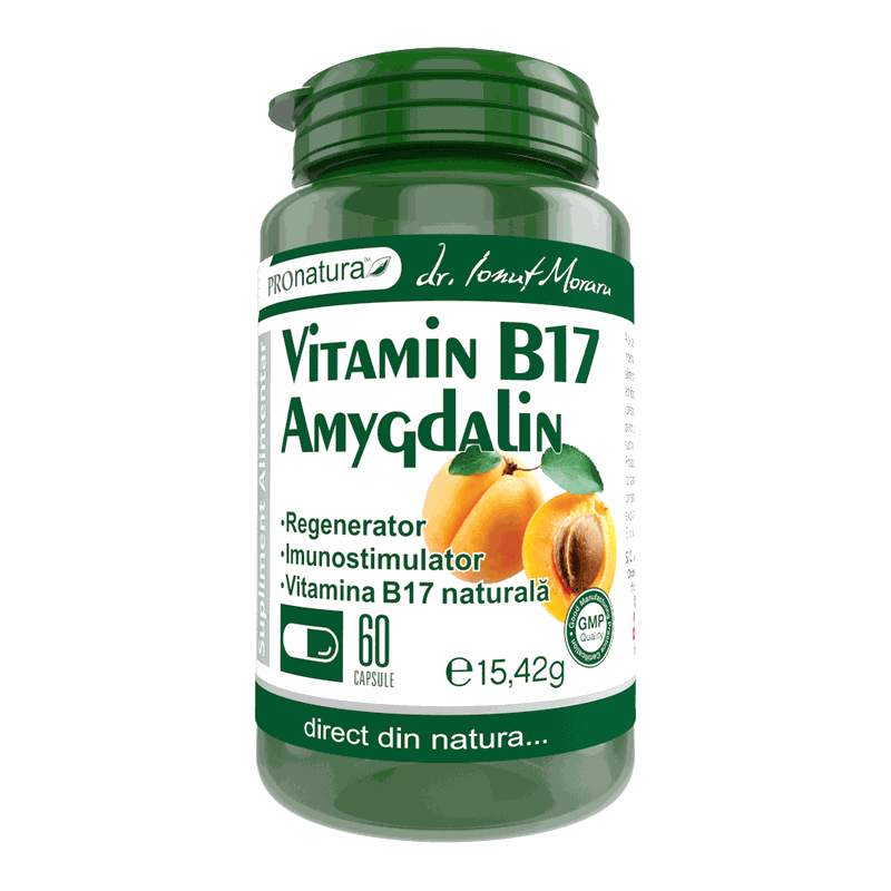 Vitamina B17 Amigdalina x 60cps Pro Natura