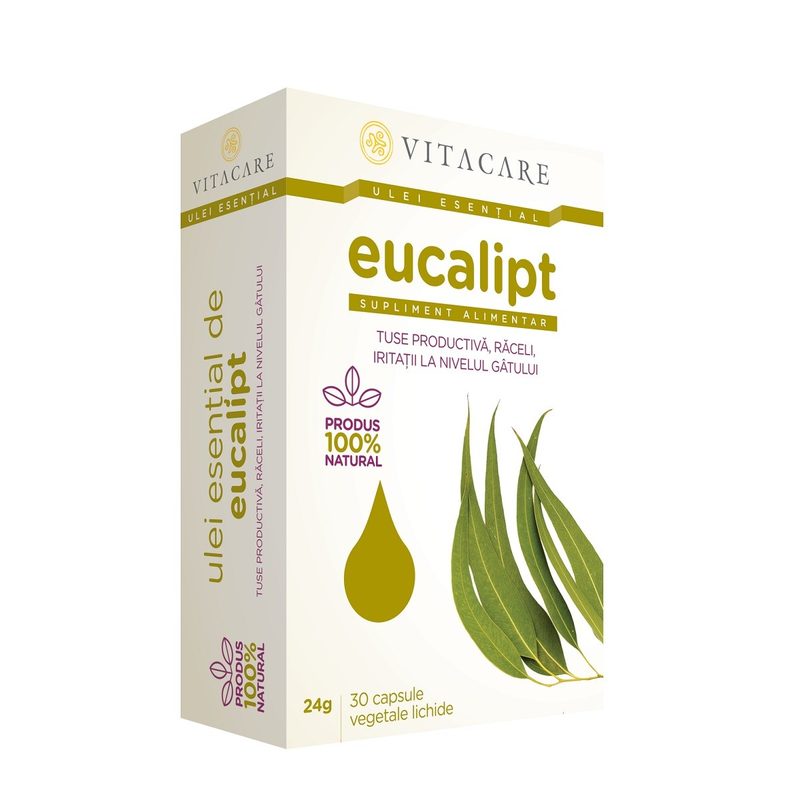 Vitacare Ulei Esential de Eucalipt x 30cps