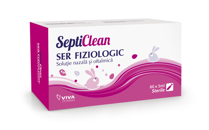 SeptiClean Ser Fiziologic 5ml x 60monodz