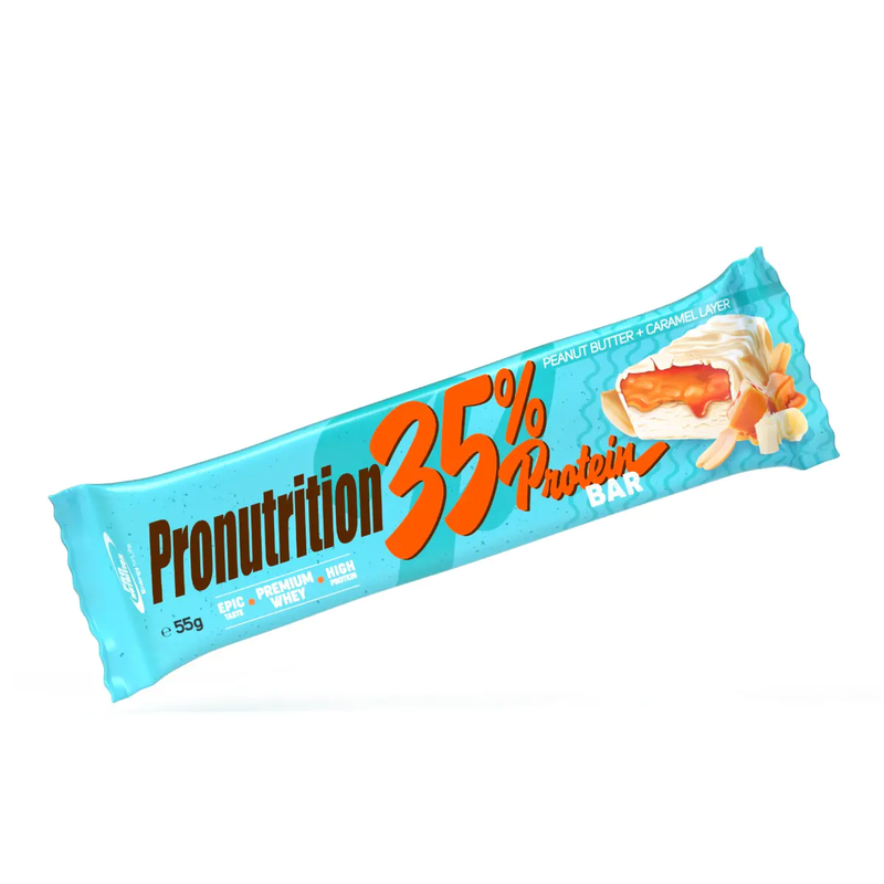 Baton Proteic cu Unt de Arahide Protein Bar 55g Pro Nutrition