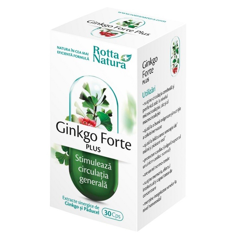 Rotta Natura Gingko Forte Plus x 30cps