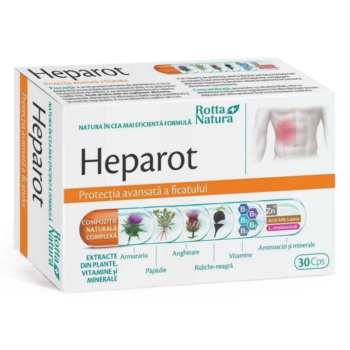 Rotta Natura Heparot x 30cpr
