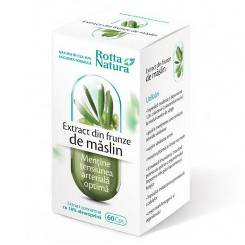 Rotta Natura Extract Frunze Maslin 500mg x 60cps