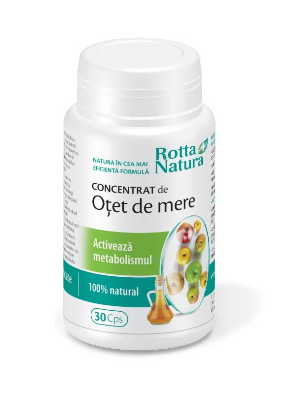 Rotta Natura Concentrat de Otet de Mere x 30cps