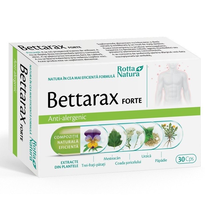 Rotta Natura Bettarax Forte x 30cps