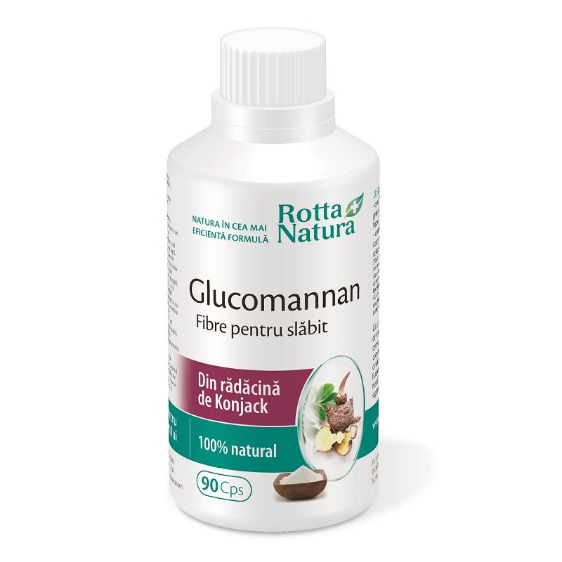 Rotta Natura Glucomanan Fibre pt Slabit x 90cps