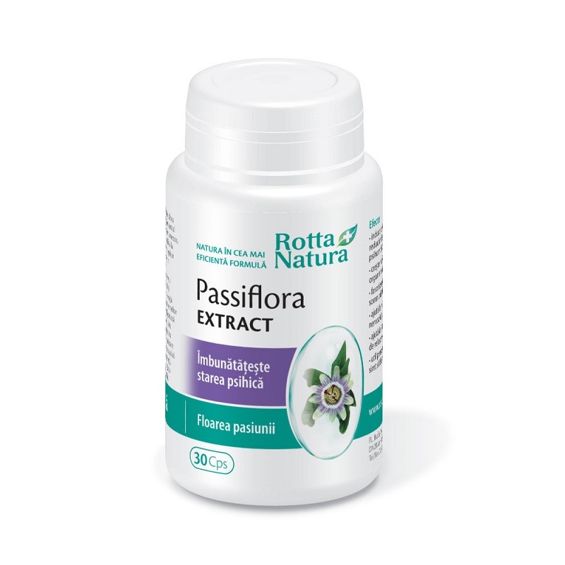Rotta Natura Passiflora Extract x 30cps