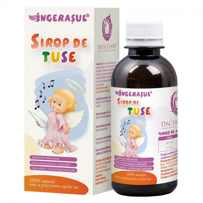 Dacia Plant Ingerasul Sirop Tuse 200ml