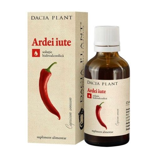 Dacia Plant Tinctura de Ardei Iute 50ml