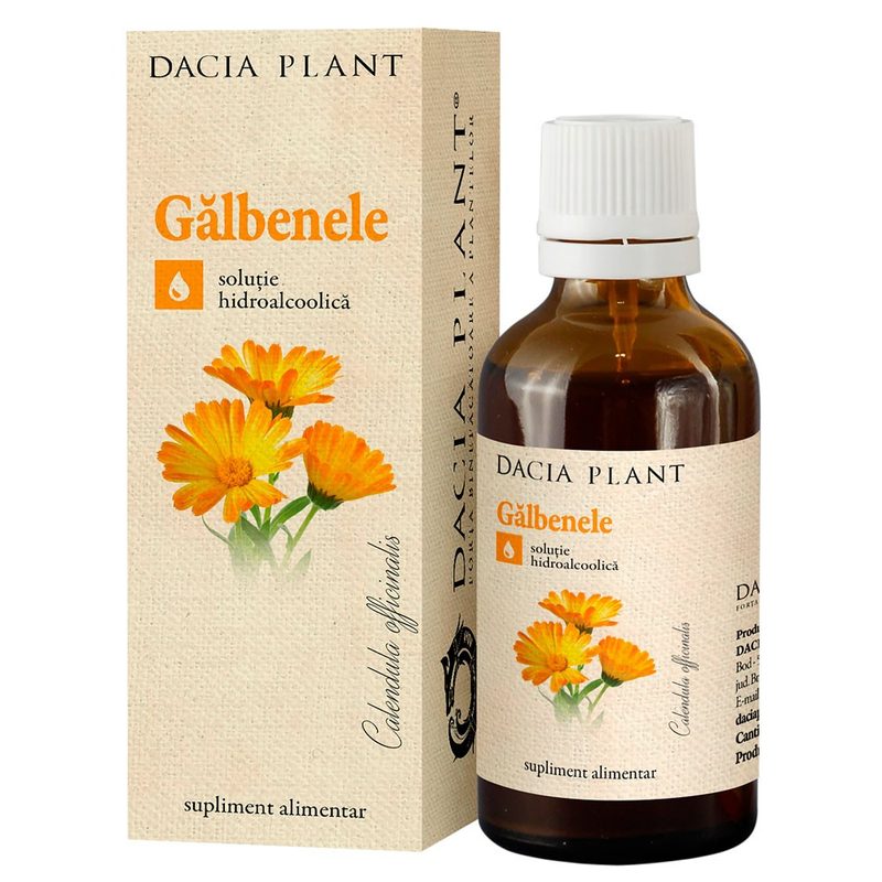 Dacia Plant Tinctura de Galbenele 50ml