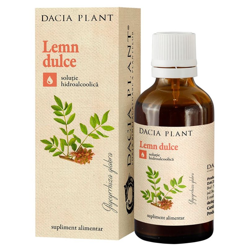Dacia Plant Tinctura de Lemn Dulce 50ml