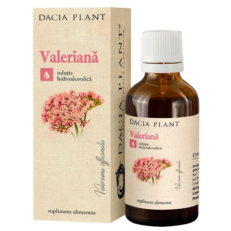 Dacia Plant Tinctura de Valeriana 50ml
