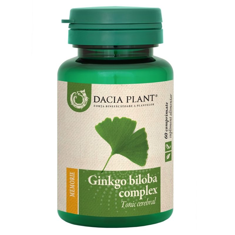 Dacia Plant Ginkgo Biloba x 60cpr