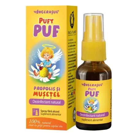 Dacia Plant Pufypuf Propolis si Musetel Spray 20ml