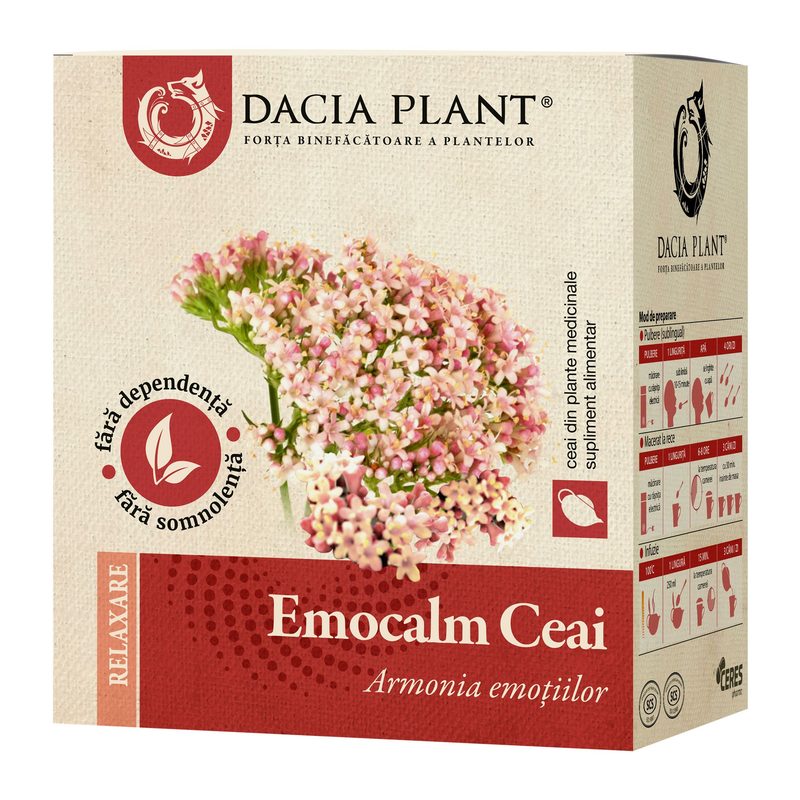 Dacia Plant Ceai Emocalm 50g vrac