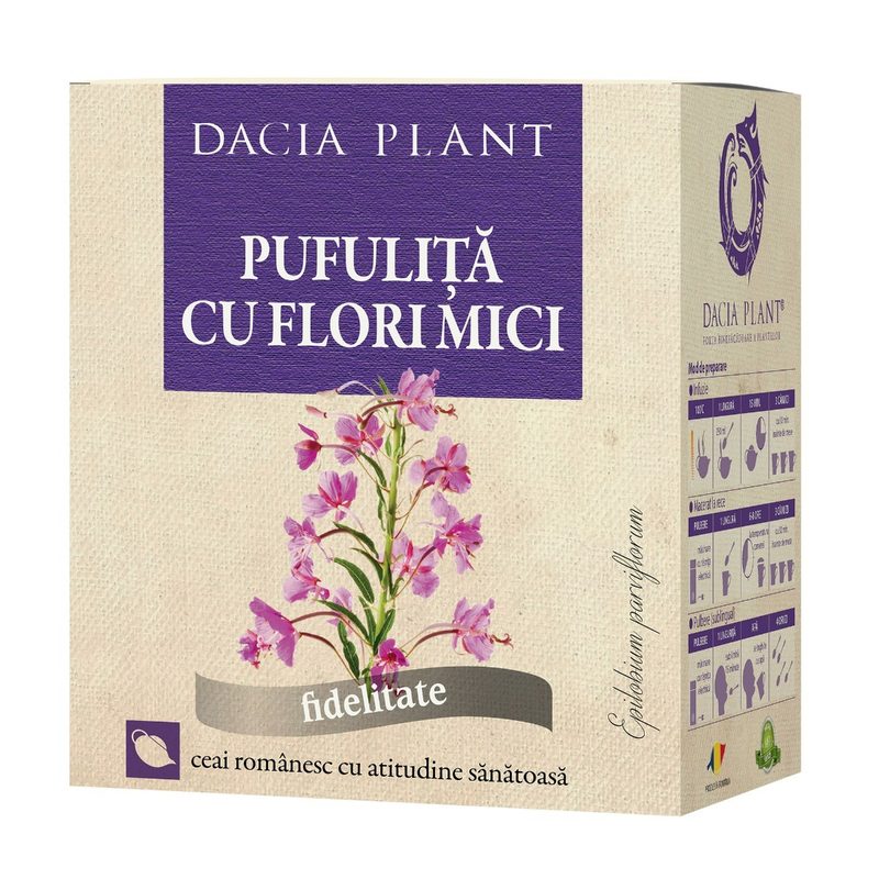 Dacia Plant Ceai Pufulita cu Flori Mici 50g vrac
