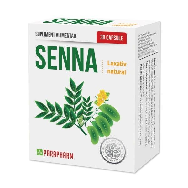 Senna Laxativ Natural x 30cps Parapharm