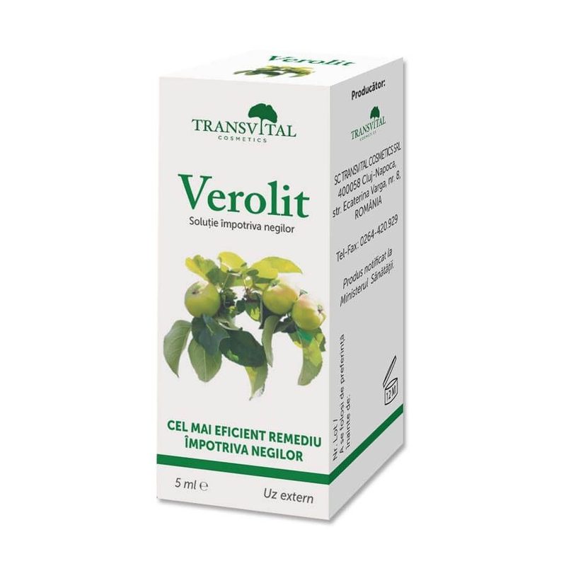 Verolit Sol Contra Negilor 5ml Transvital