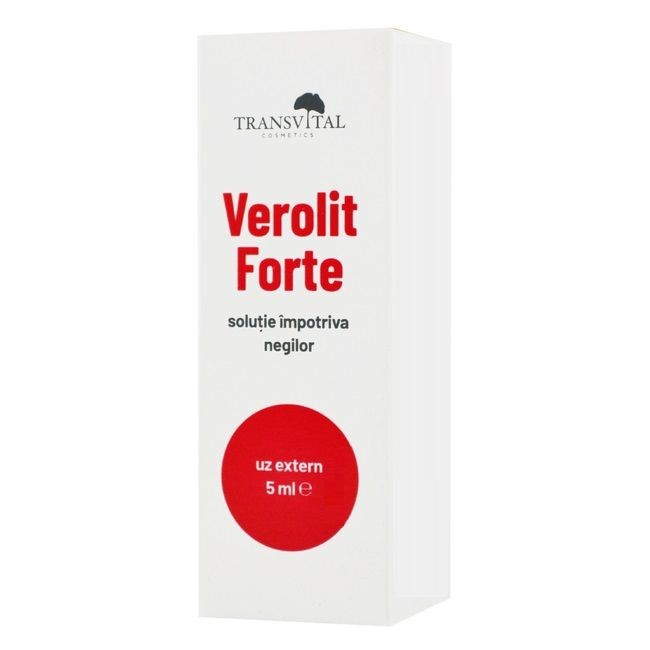Verolit Forte Sol Contra Negilor 5ml Transvital