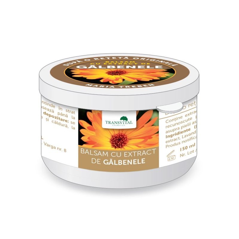 Balsam cu Extract de Galbenele 150ml Transvital