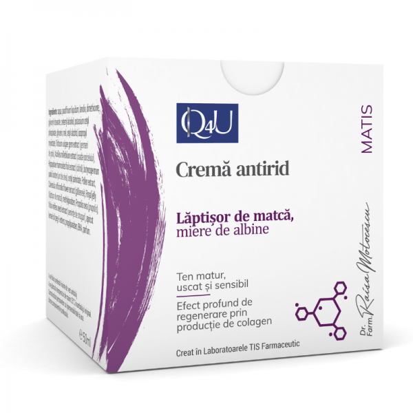 Tis Q4U Crema Antirid de Noapte Laptisor de Matca si Miere 50ml