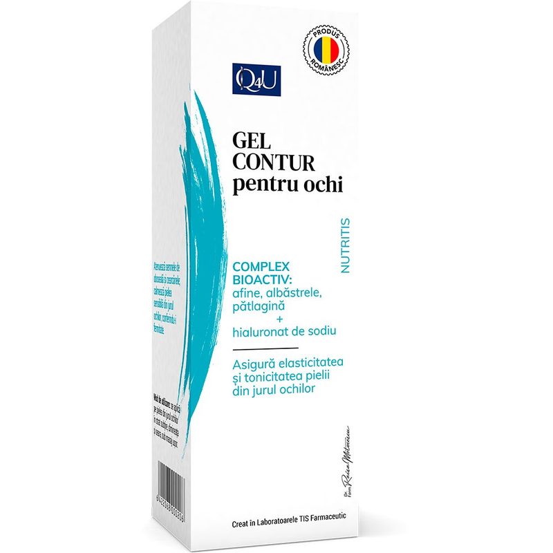 Tis Q4U Nutritis Gel Contur pt Ochi 20ml (1)