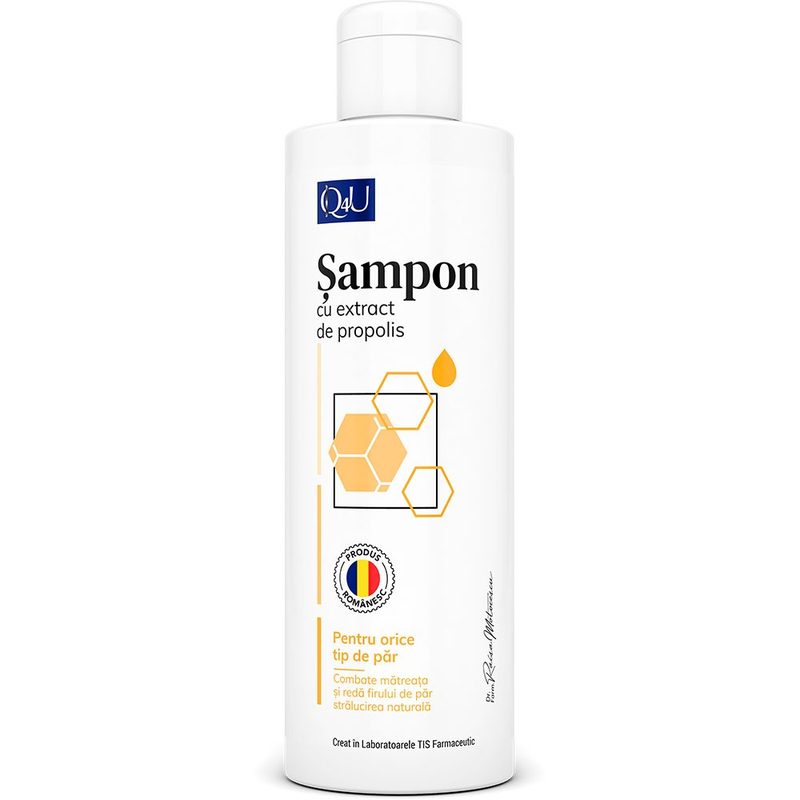 Tis Q4U Sampon cu Extract de Propolis 250ml