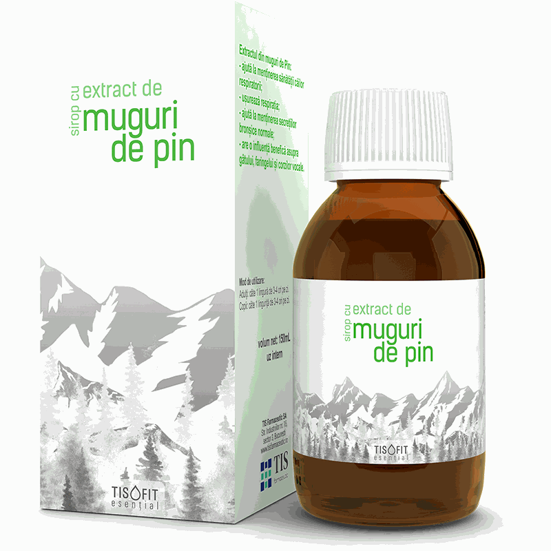 Tis Tisofit Sirop cu Muguri de Pin 150ml