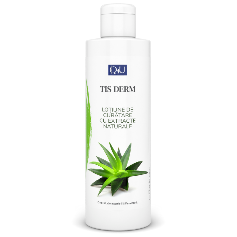 Tis Q4U Derm Lotiune de Curatare pt Fata 200ml
