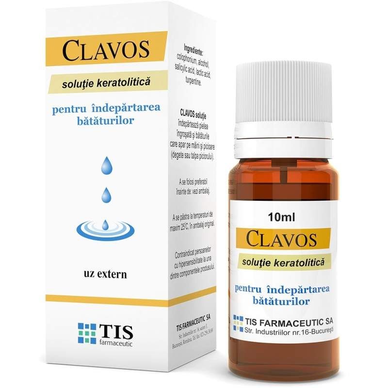 Tis Clavos Solutie 10ml