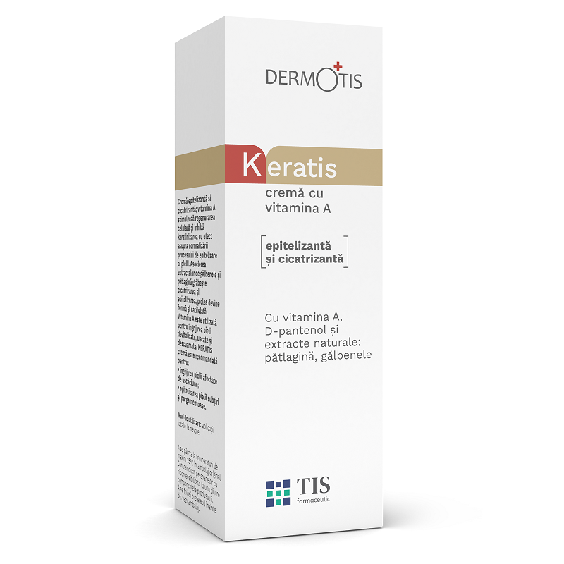 Tis Dermotis Keratis Crema cu Vitamina A 20ml