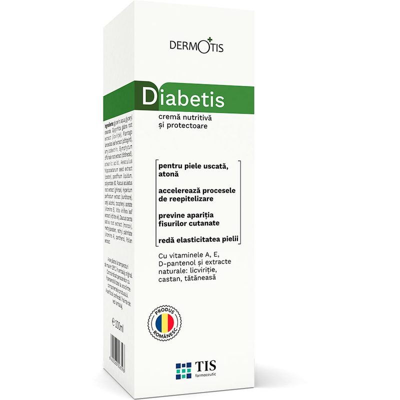 Tis Diabetis Crema Nutritiva si Protectoare 100ml
