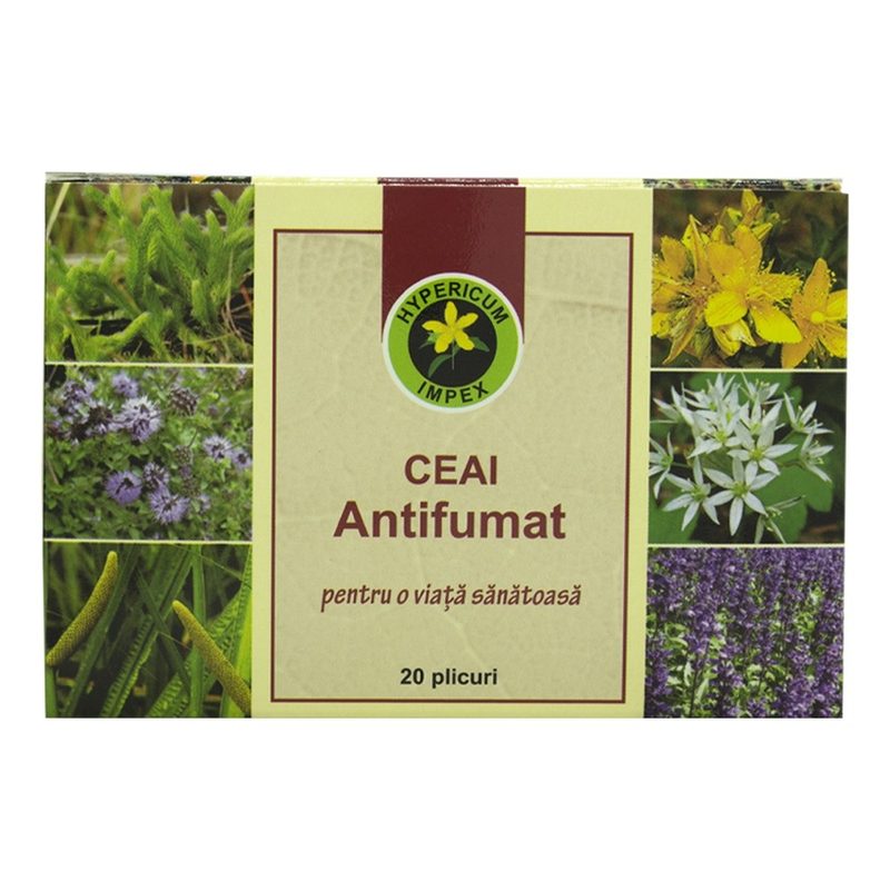Ceai Antifumat x 20plc Hypericum