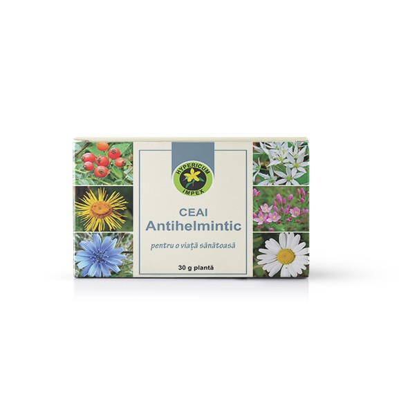 Ceai Antihelminitic 30g vrac Hypericum