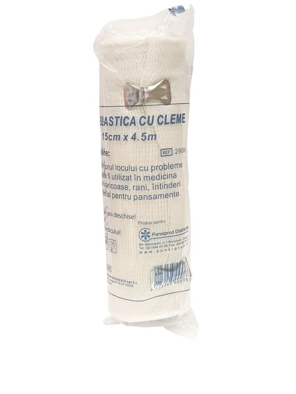 Narcis Fasa Elastica cu Cleme 15cmx4,5m