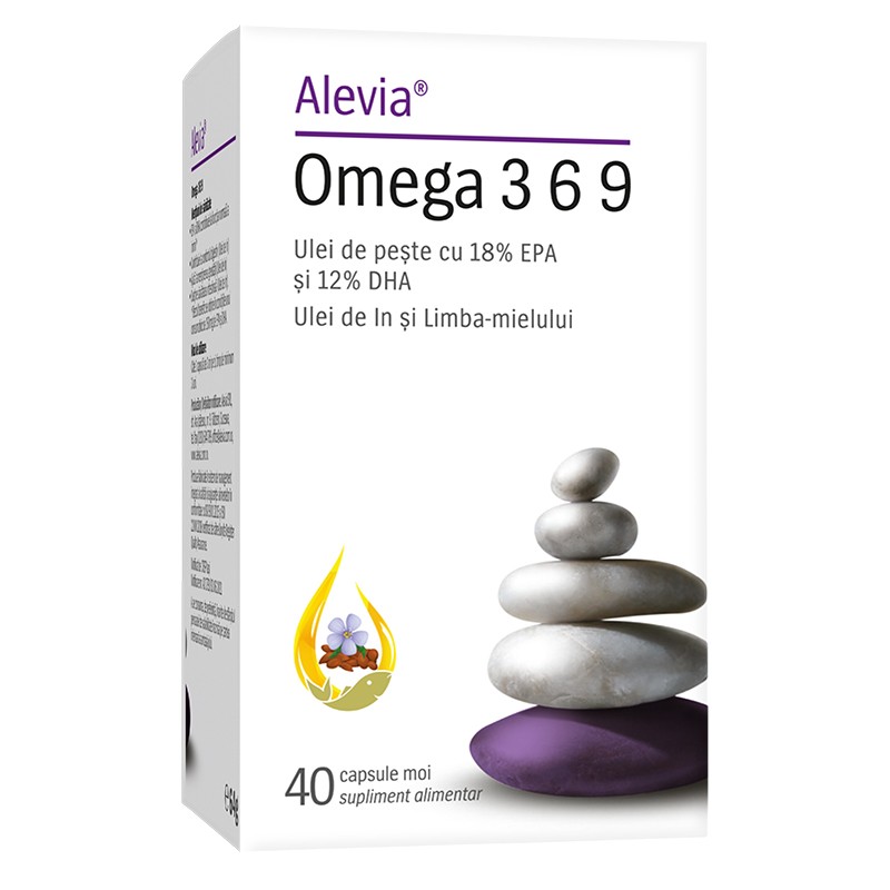 Alevia Omega 3-6-9 x 40cps moi