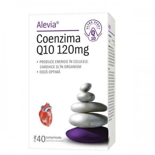 Alevia Coenzima Q10 120mg x 40cpr